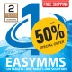 LESS 50% - EASYMMS TABLETS (120)