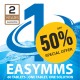 LESS 50% - EASYMMS TABLETS (60)