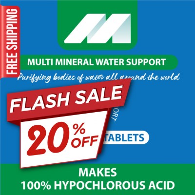 BULK BUY HCIO tablets - makes Hypochlorous Acid (1000 tablets)