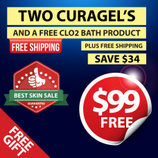 TWO CURAGEL & FREE BATH Special
