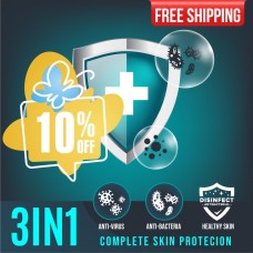 LESS 10% - 3IN1 COMPLETE Skin Protection