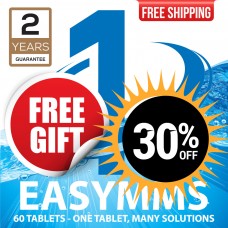 60 EASYMMS tablets & FREE BATH tabs