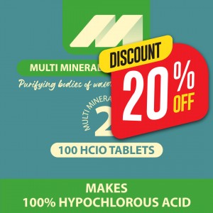 LESS 20% - HOCl TABLETS (100) 