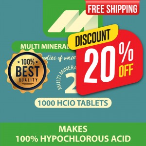 LESS 20% - BULK HOCI TABLETS (1000)