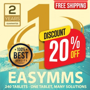 LESS 20% - EASYMMS TABLETS (240)